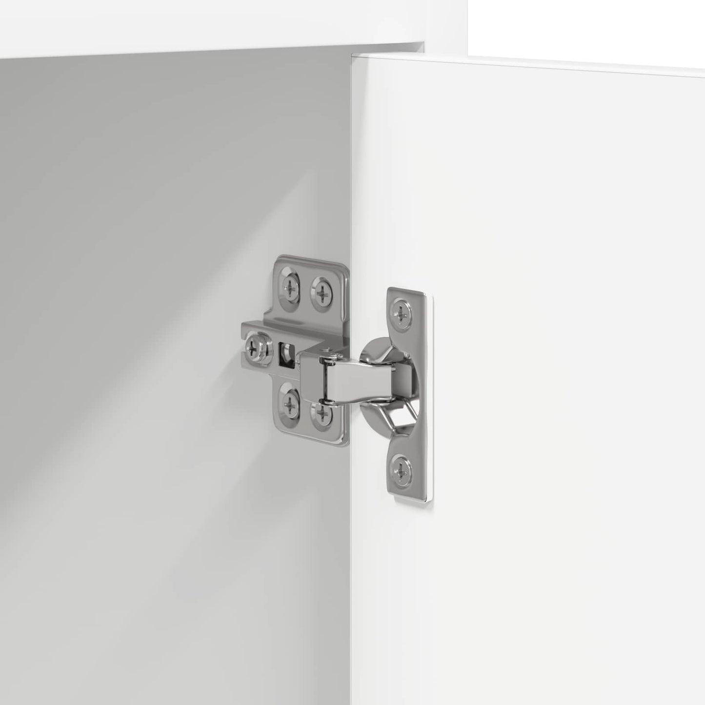 Serviesskap Hvit 72 x 36 x 80 cm Konstruert tre