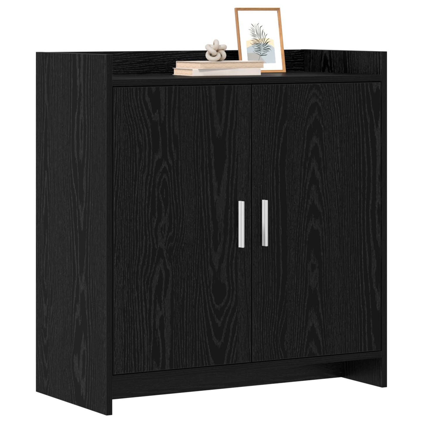 Serviesskap Svart eik 72 x 36 x 80 cm Konstruert tre