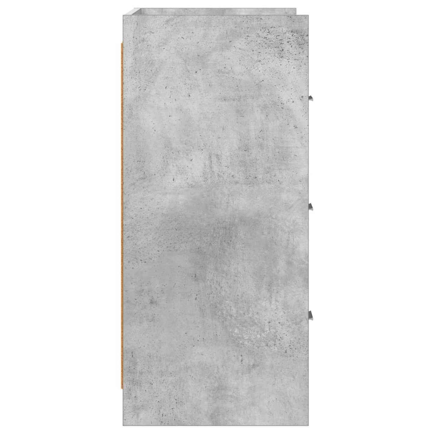 Serviesskap Betonggrå 75 x 33 x 80 cm Konstruert tre