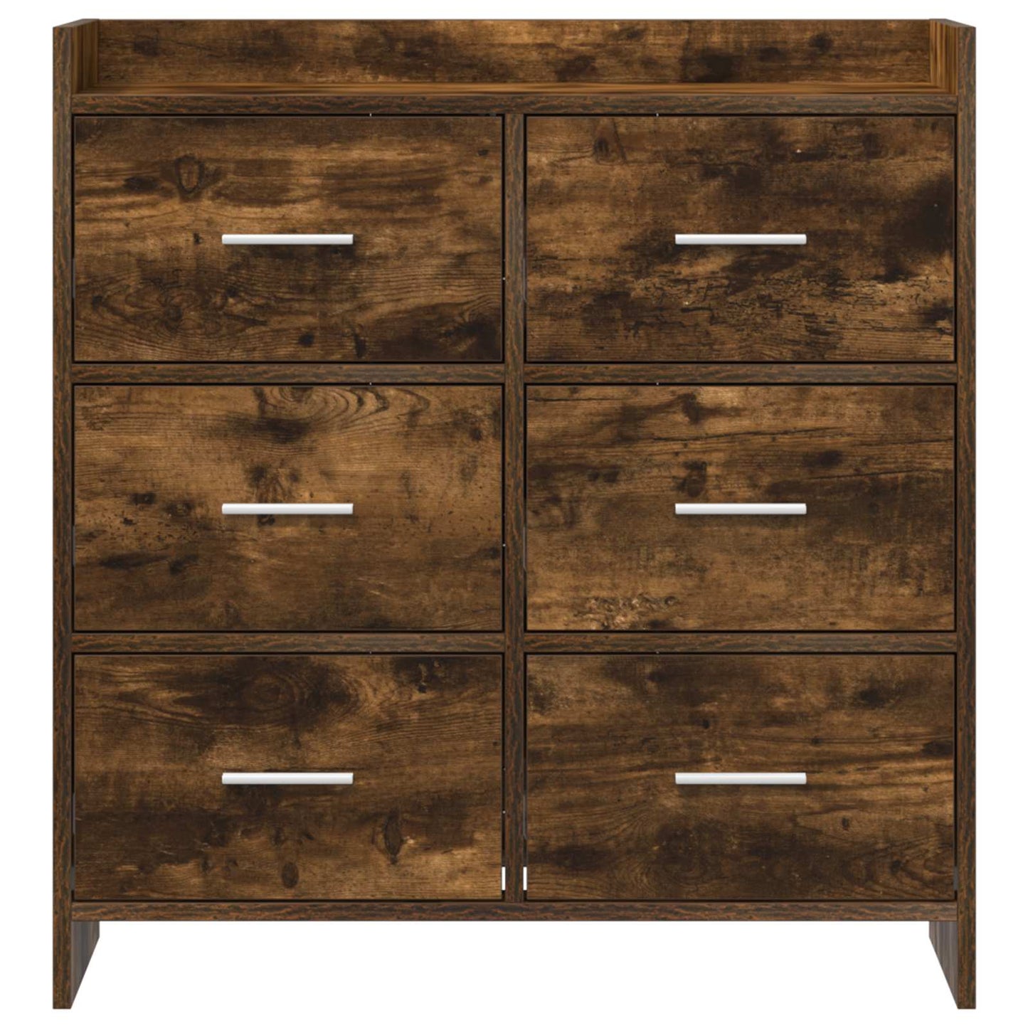 Serviesskap Røkt Eik 75 x 33 x 80 cm Konstruert tre