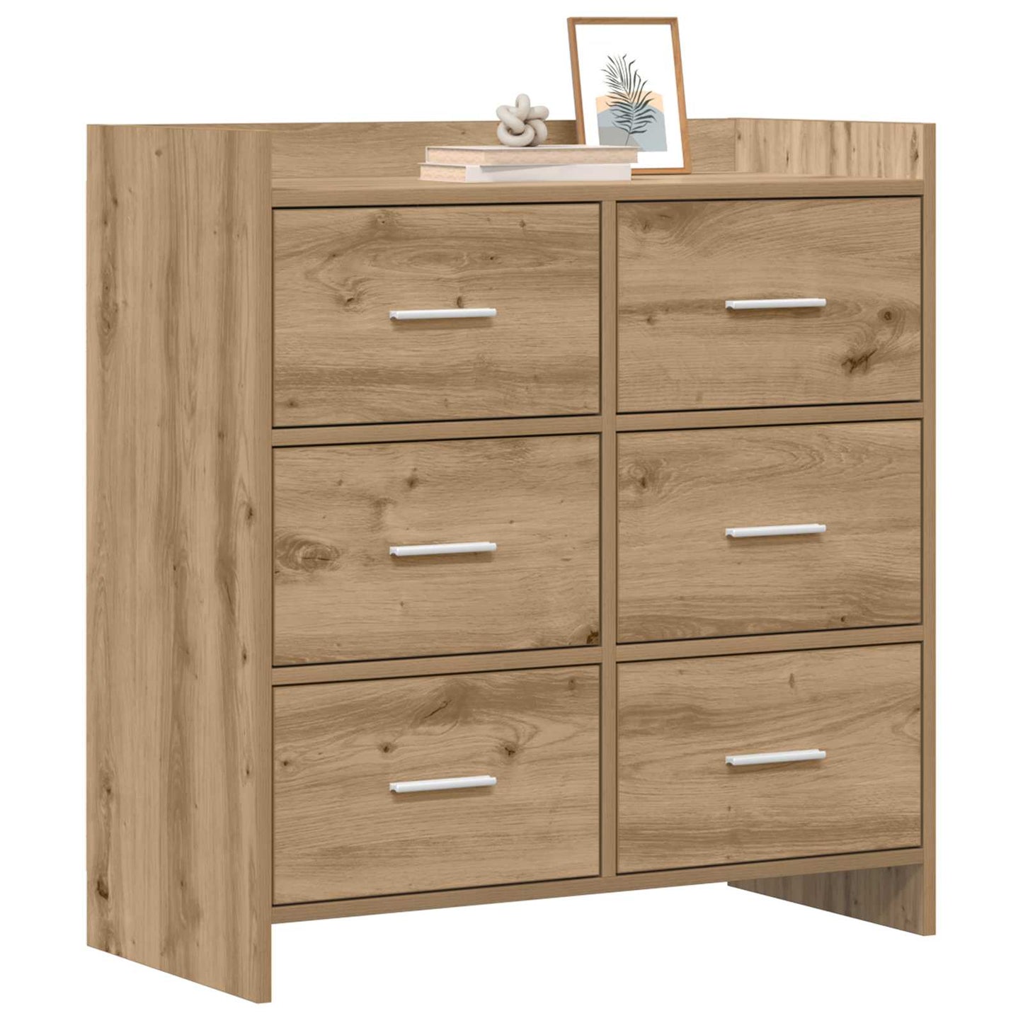 Serviesskap Artisan eik 75 x 33 x 80 cm Konstruert tre