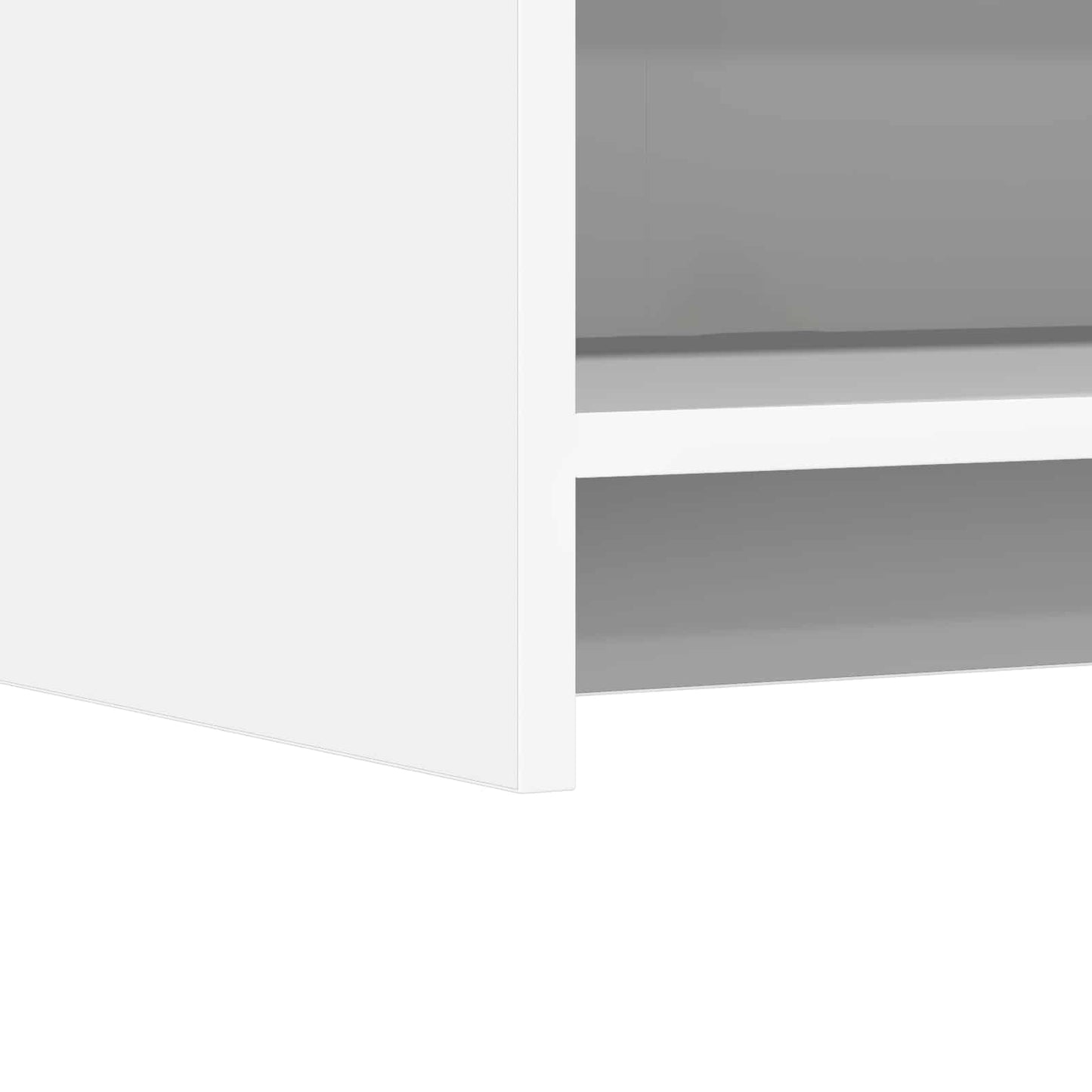Serviesskap Hvit 75 x 36 x 80 cm Konstruert tre