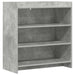 Serviesskap Betonggrå 75 x 36 x 80 cm Konstruert tre