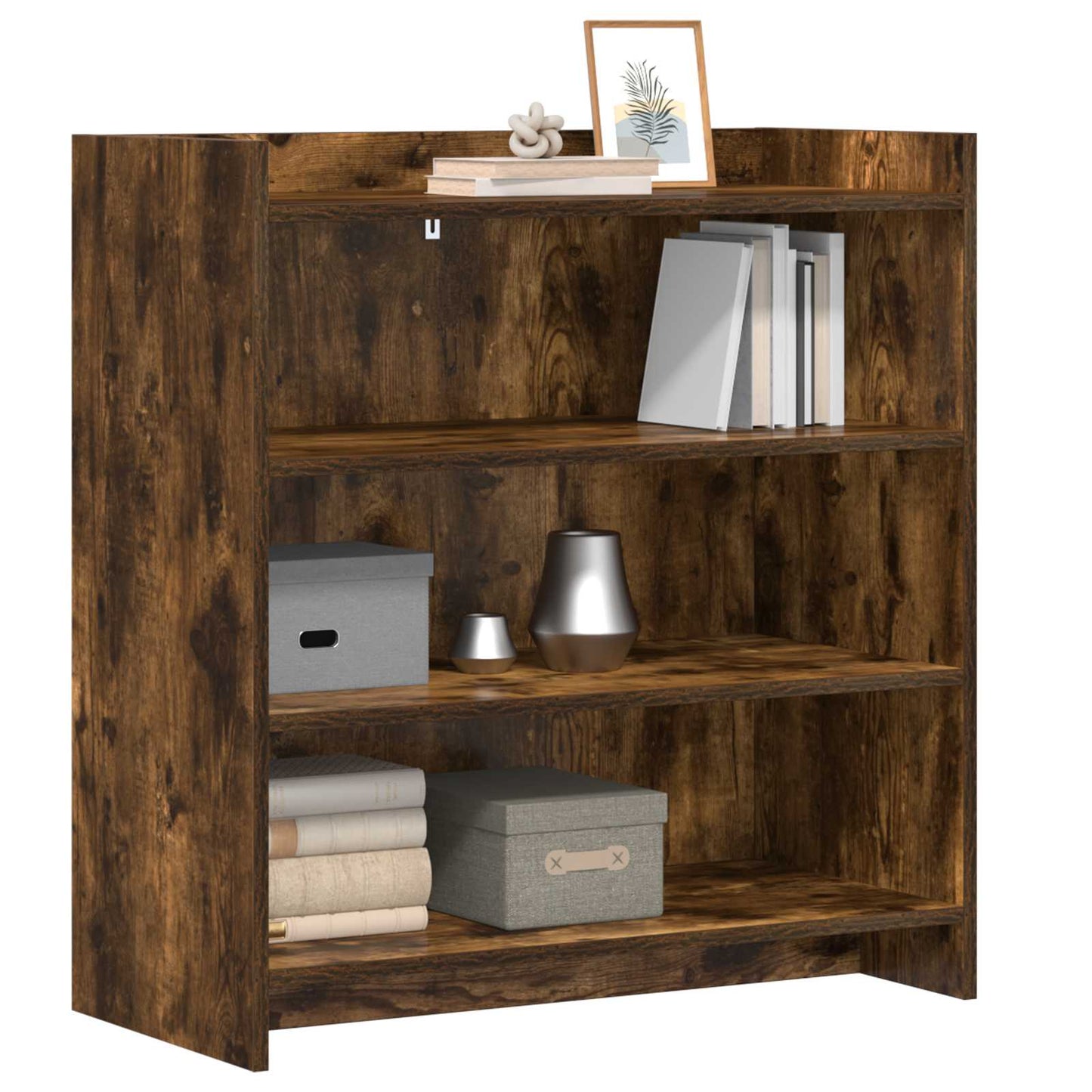 Serviesskap Røkt Eik 75 x 36 x 80 cm Konstruert tre