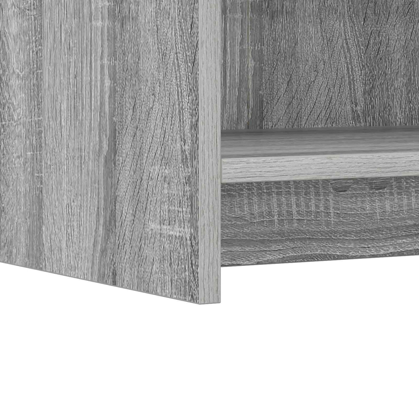 Serviesskap Grå Sonoma 75 x 36 x 80 cm Konstruert tre