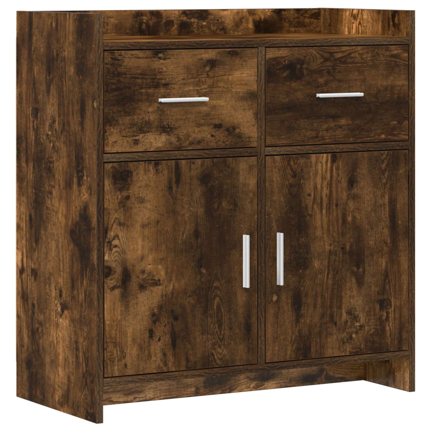 Serviesskap Røkt Eik 75 x 36 x 80 cm Konstruert tre