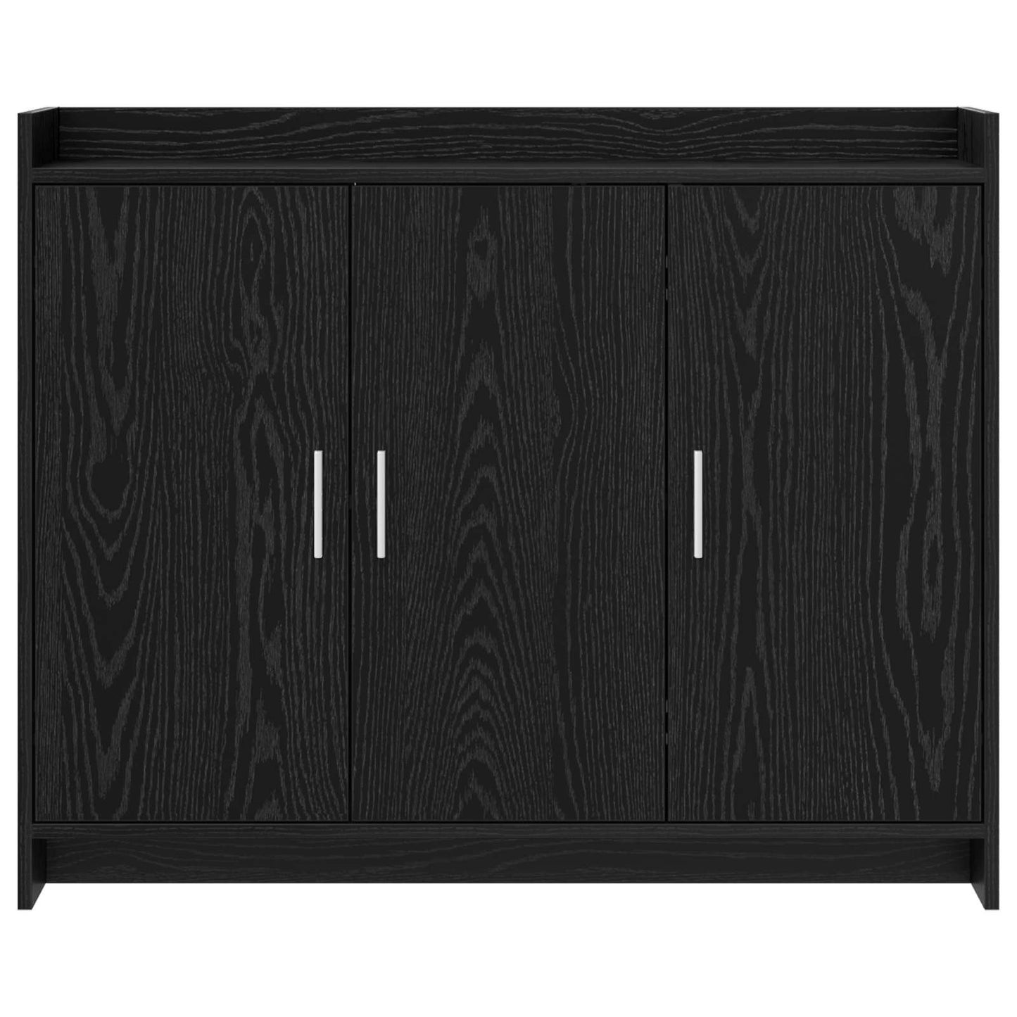 Serviesskap Svart eik 98,5 x 33 x 80 cm Konstruert tre