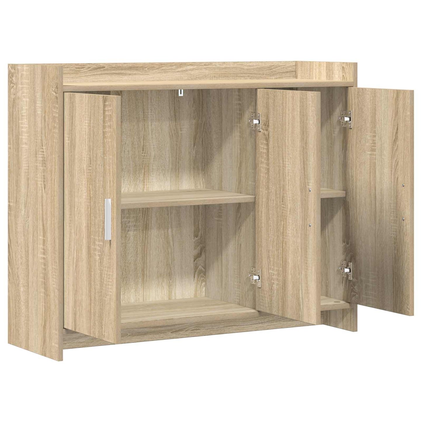 Serviesskap Sonoma eik 98,5 x 33 x 80 cm Konstruert tre