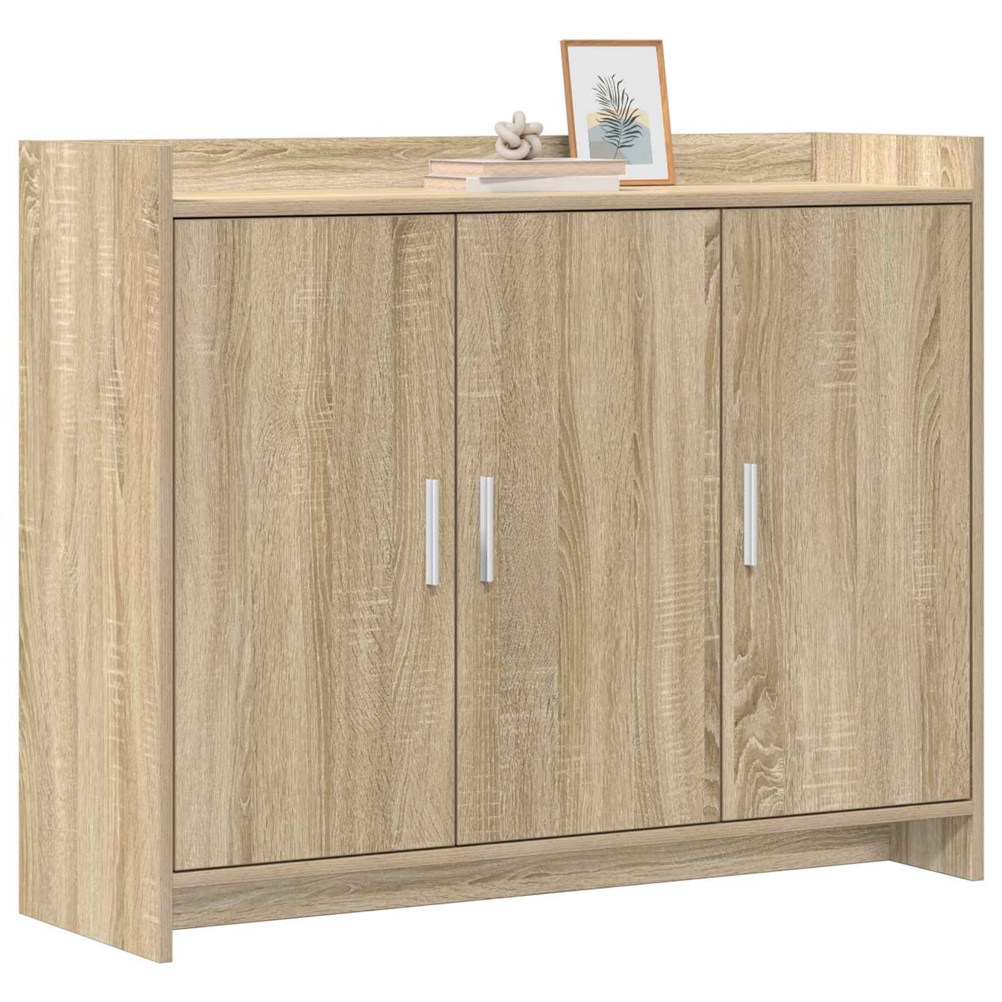 Serviesskap Sonoma eik 98,5 x 33 x 80 cm Konstruert tre