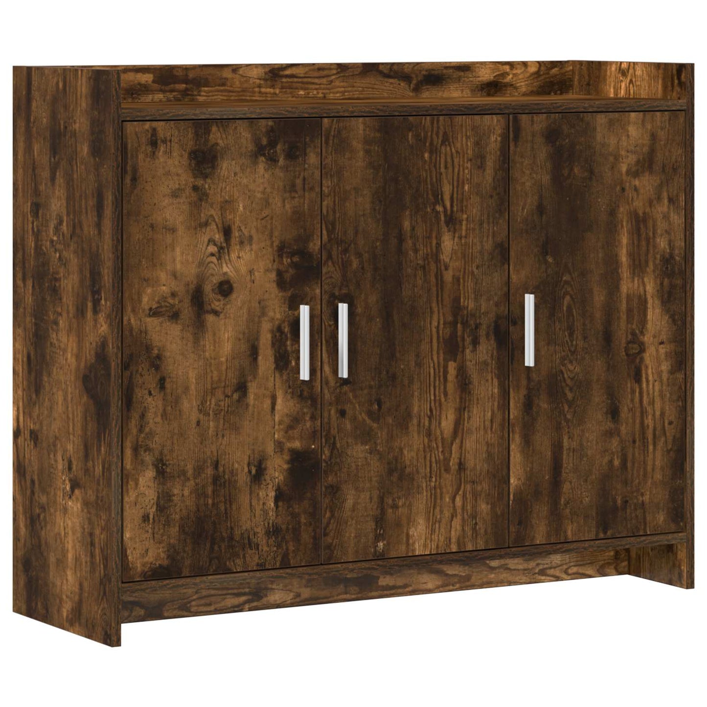 Serviesskap Røkt Eik 98,5 x 33 x 80 cm Konstruert tre