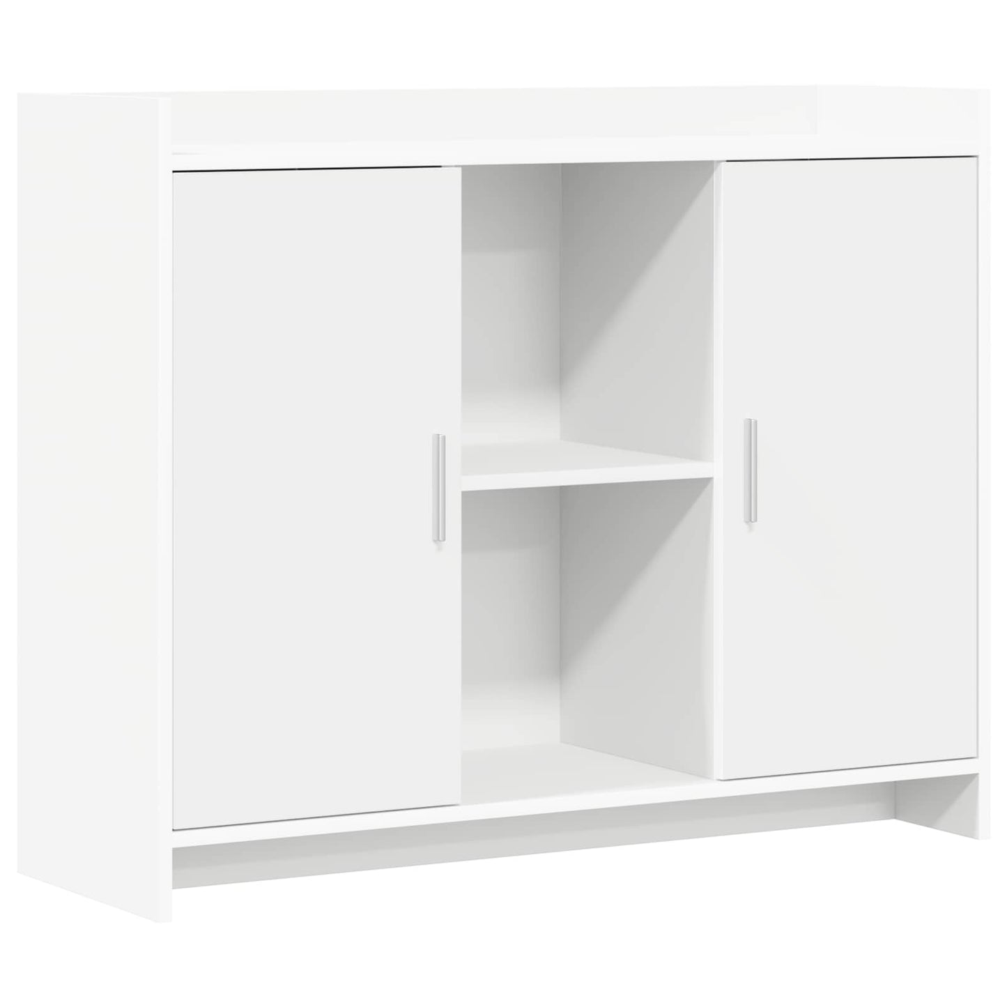 Serviesskap Hvit 98,5 x 33 x 80 cm Konstruert tre