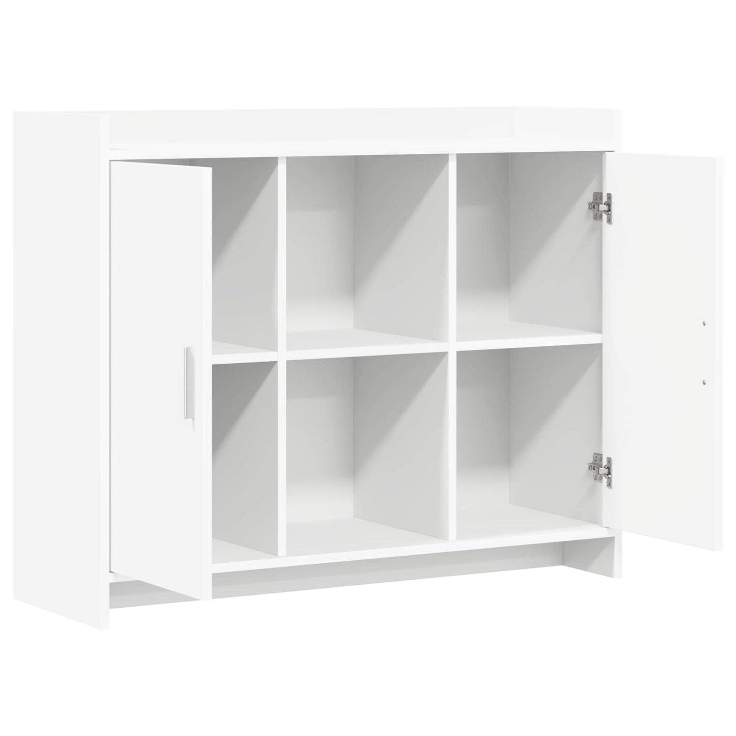 Serviesskap Hvit 98,5 x 33 x 80 cm Konstruert tre