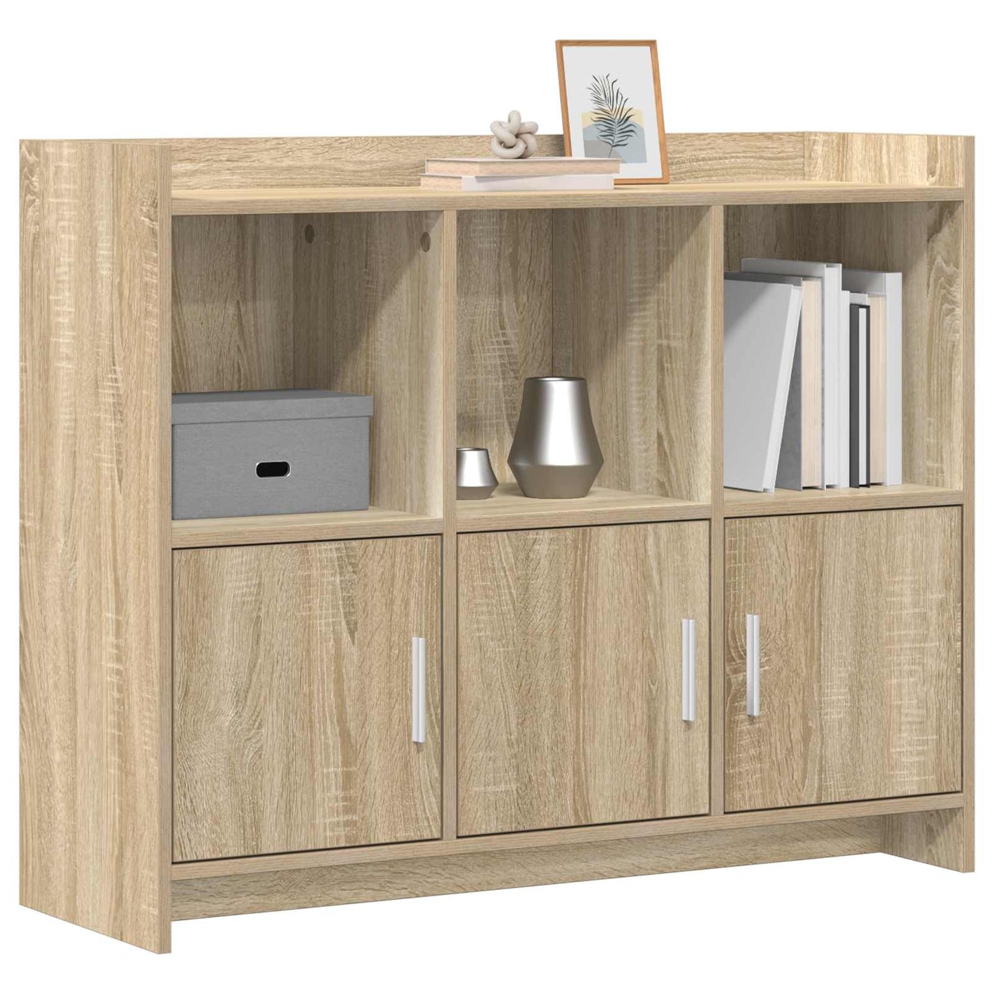 Serviesskap Sonoma eik 98,5 x 33 x 80 cm Konstruert tre