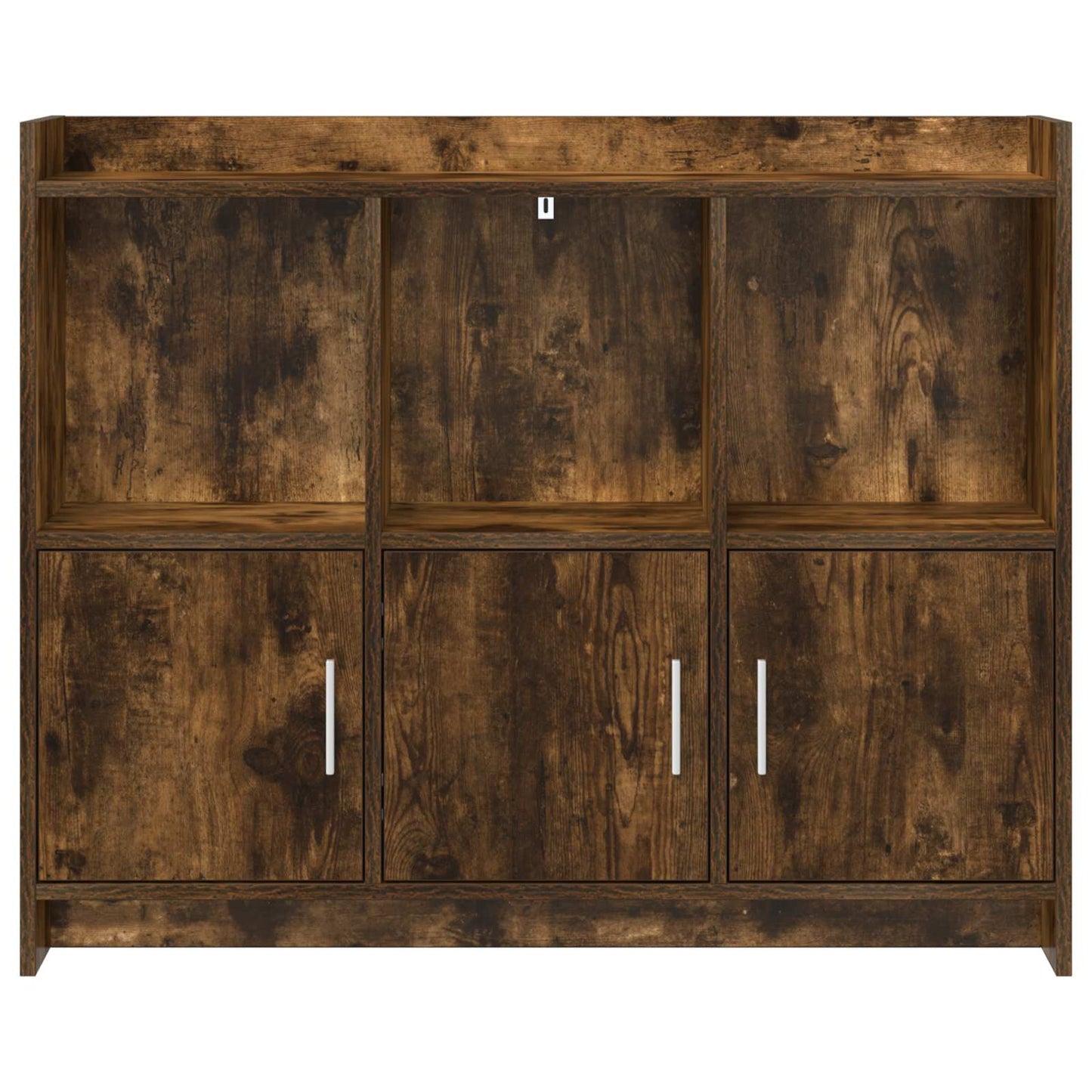 Serviesskap Røkt Eik 98,5 x 33 x 80 cm Konstruert tre