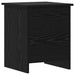 Oppbevaringskiste Svart eik 40 x 40 x 50 cm Konstruert tre
