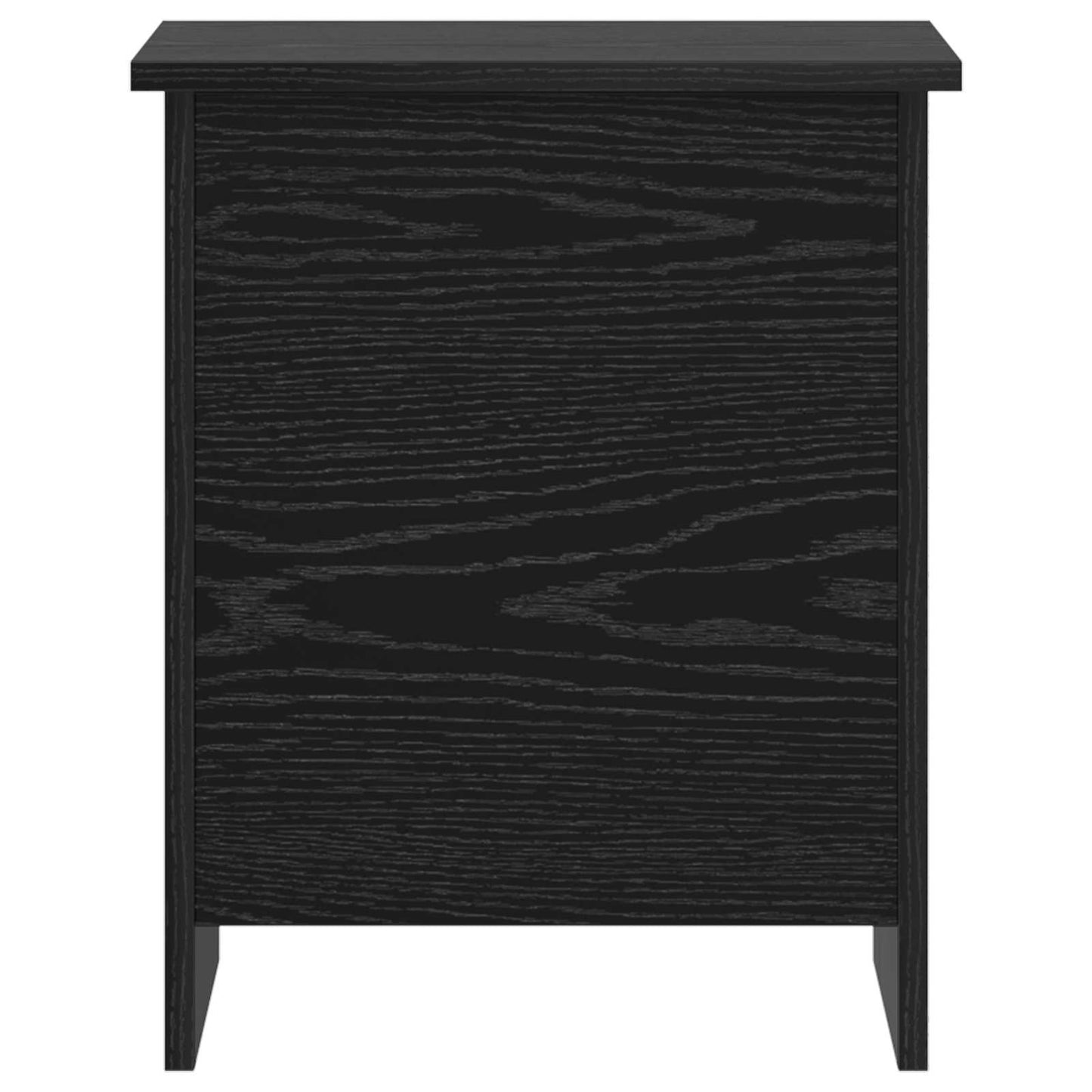 Oppbevaringskiste Svart eik 40 x 40 x 50 cm Konstruert tre
