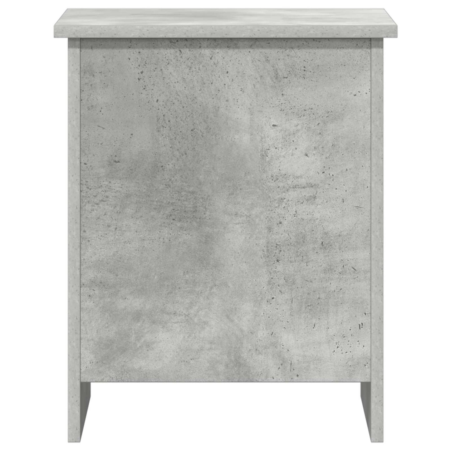 Oppbevaringskiste Betonggrå 40 x 40 x 50 cm Konstruert tre