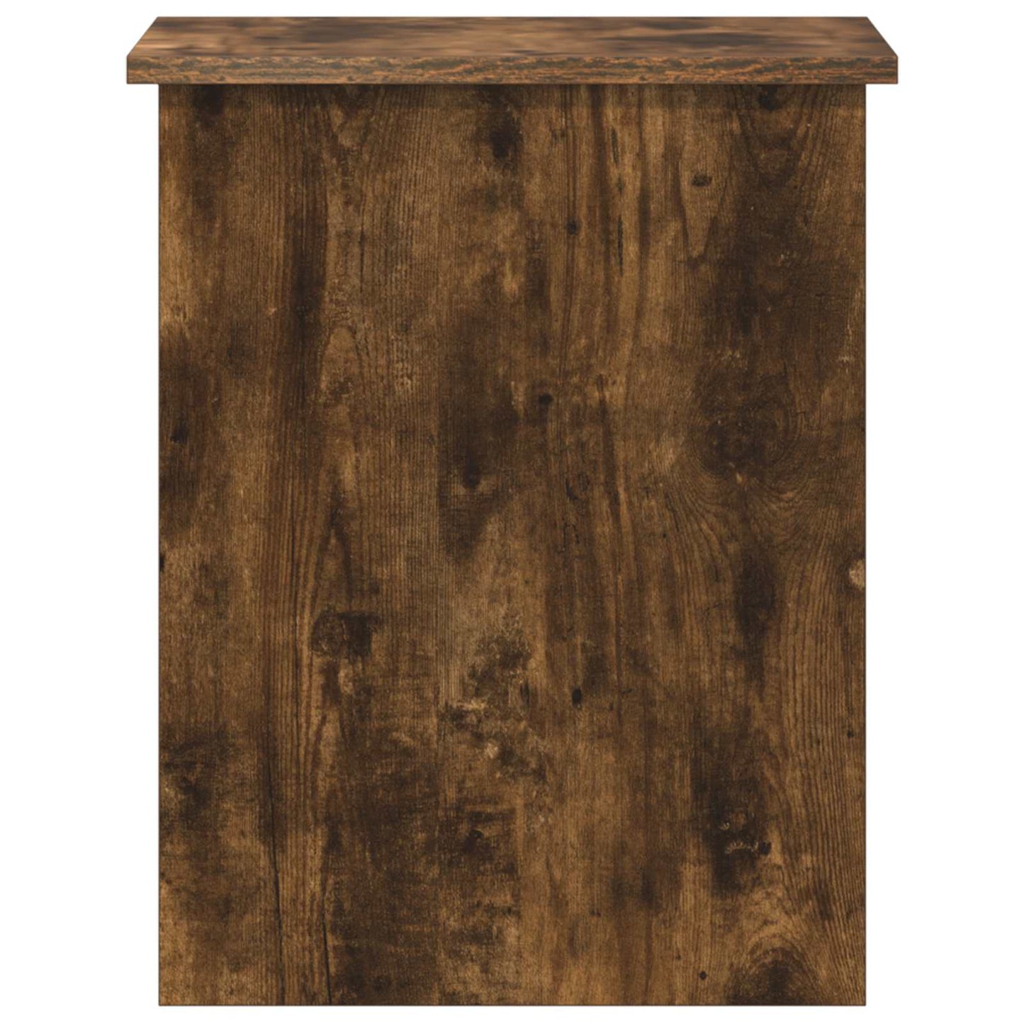 Oppbevaringskiste Røkt Eik 40 x 40 x 50 cm Konstruert tre