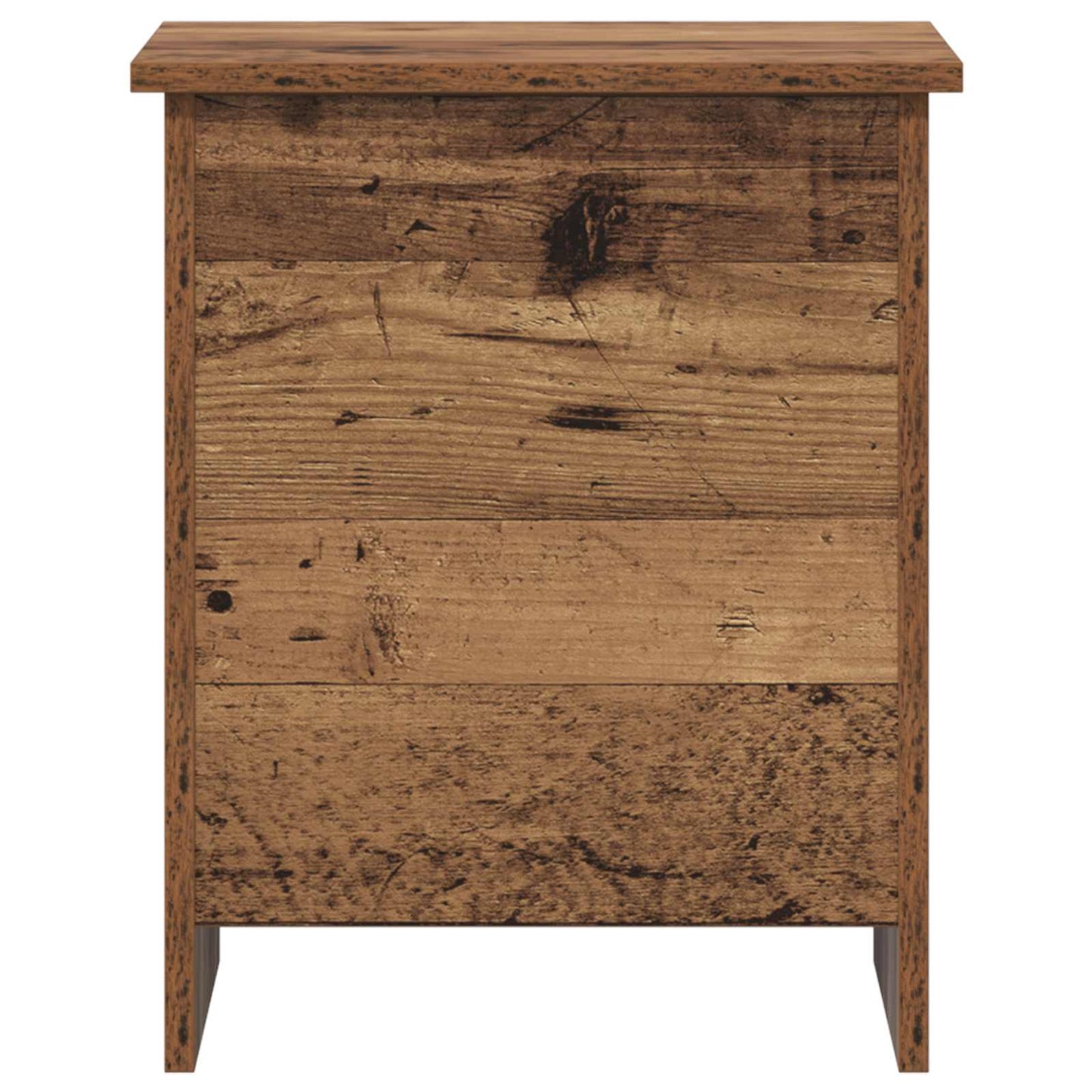 Oppbevaringskiste Gammelt tre 40 x 40 x 50 cm Konstruert tre