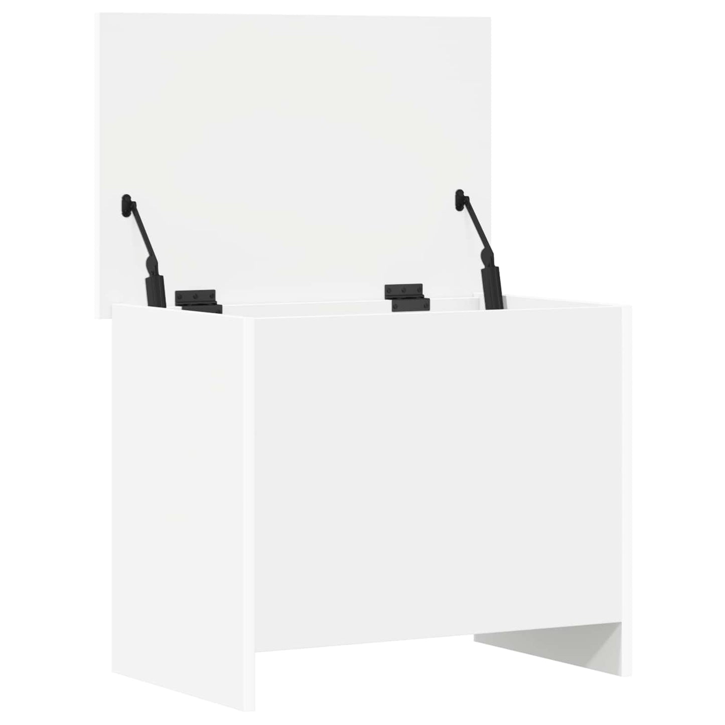 Oppbevaringskiste Hvit 60 x 40 x 50 cm Konstruert tre