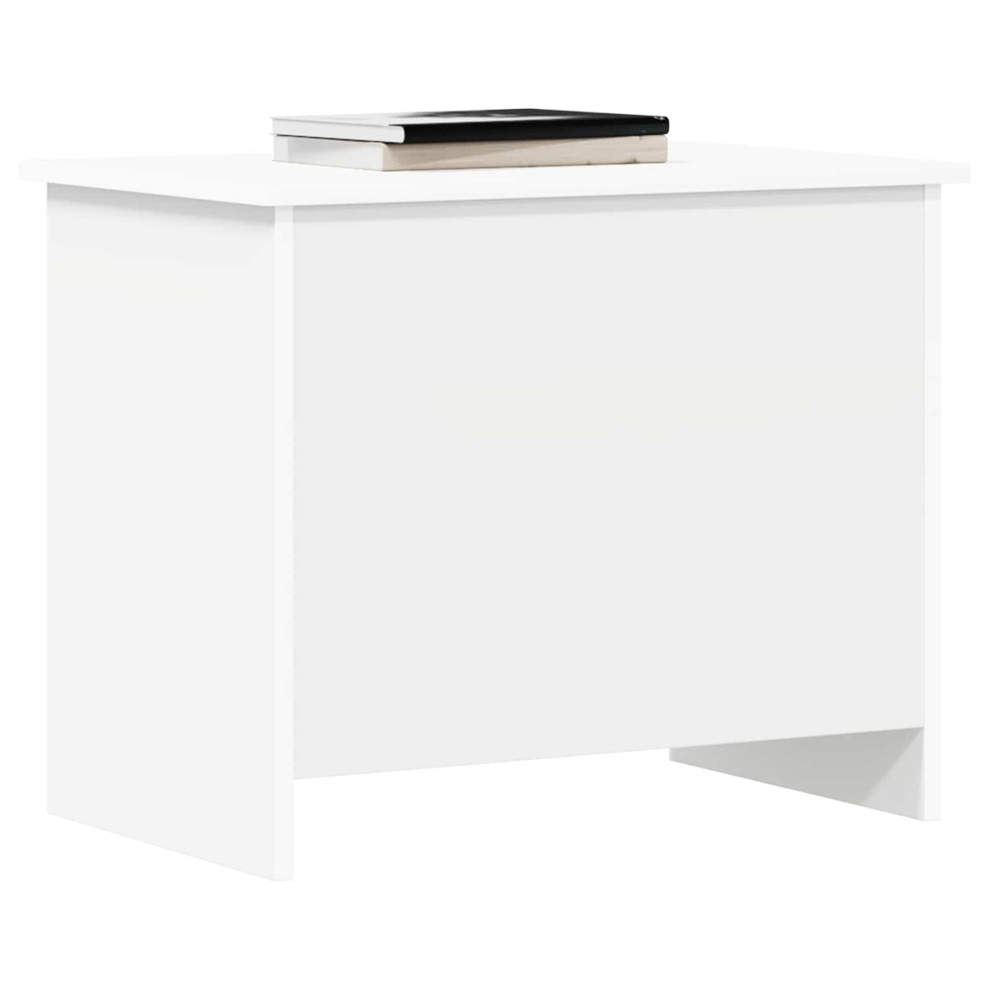 Oppbevaringskiste Hvit 60 x 40 x 50 cm Konstruert tre