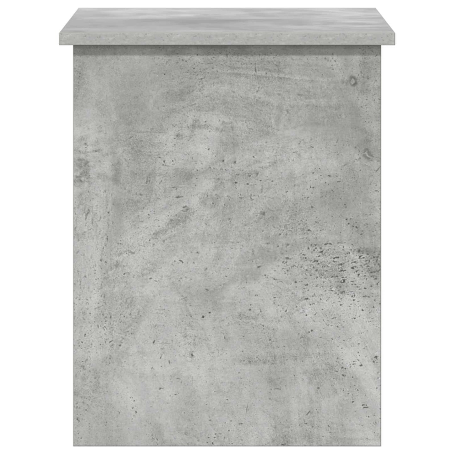 Oppbevaringskiste Betonggrå 60 x 40 x 50 cm Konstruert tre