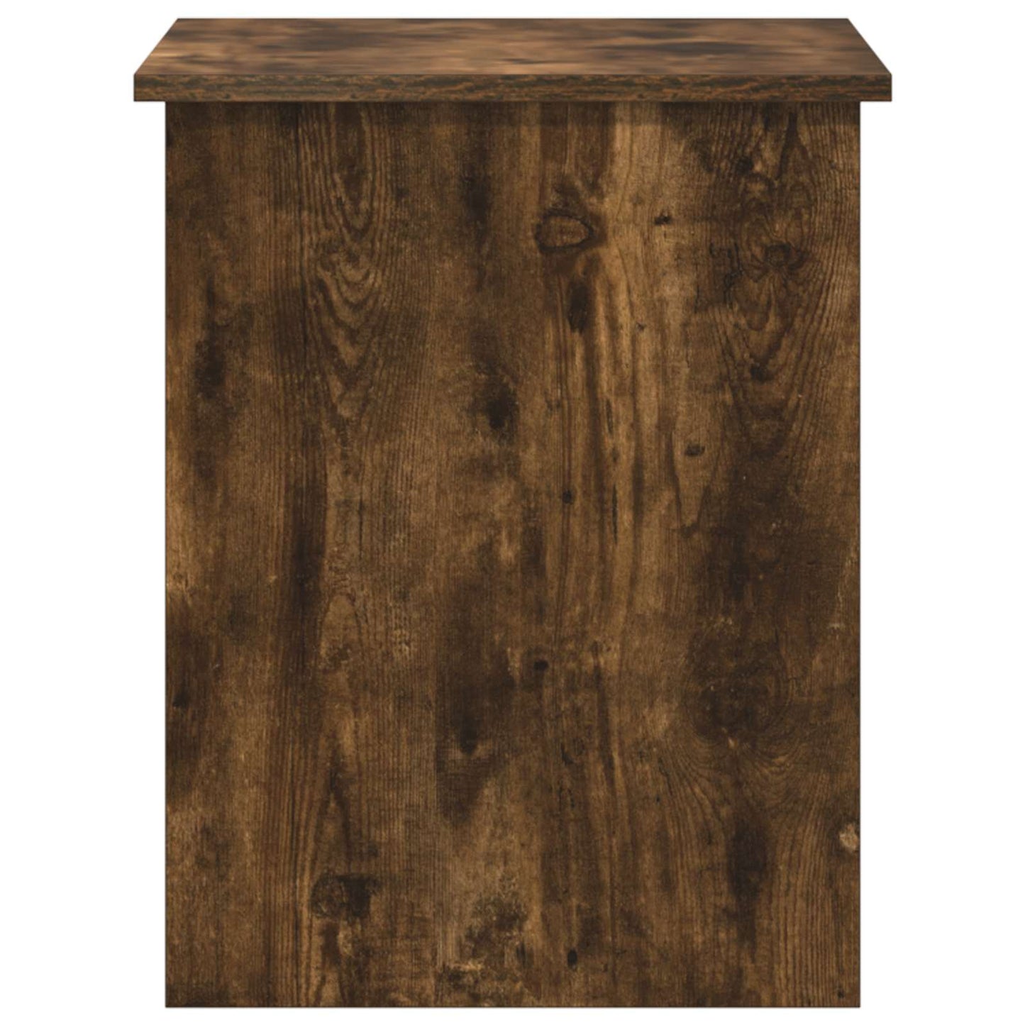 Oppbevaringskiste Røkt Eik 60 x 40 x 50 cm Konstruert tre