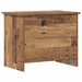Oppbevaringskiste Gammelt tre 60 x 40 x 50 cm Konstruert tre