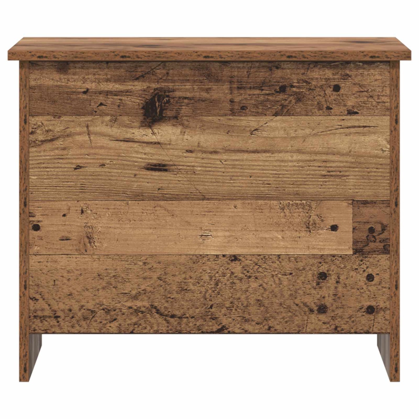 Oppbevaringskiste Gammelt tre 60 x 40 x 50 cm Konstruert tre