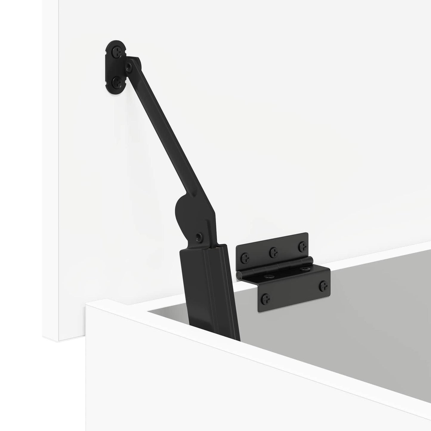 Oppbevaringskiste Hvit 80 x 40 x 50 cm Konstruert tre