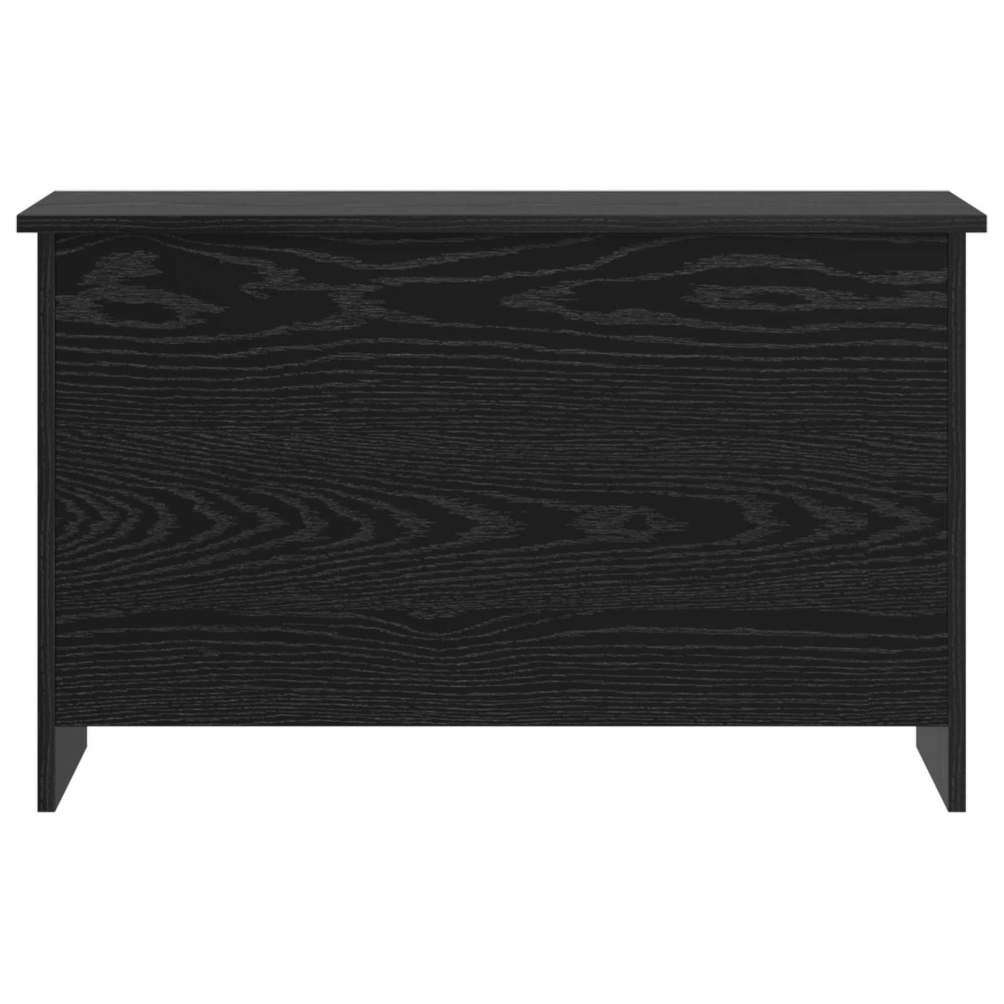 Oppbevaringskiste Svart eik 80 x 40 x 50 cm Konstruert tre
