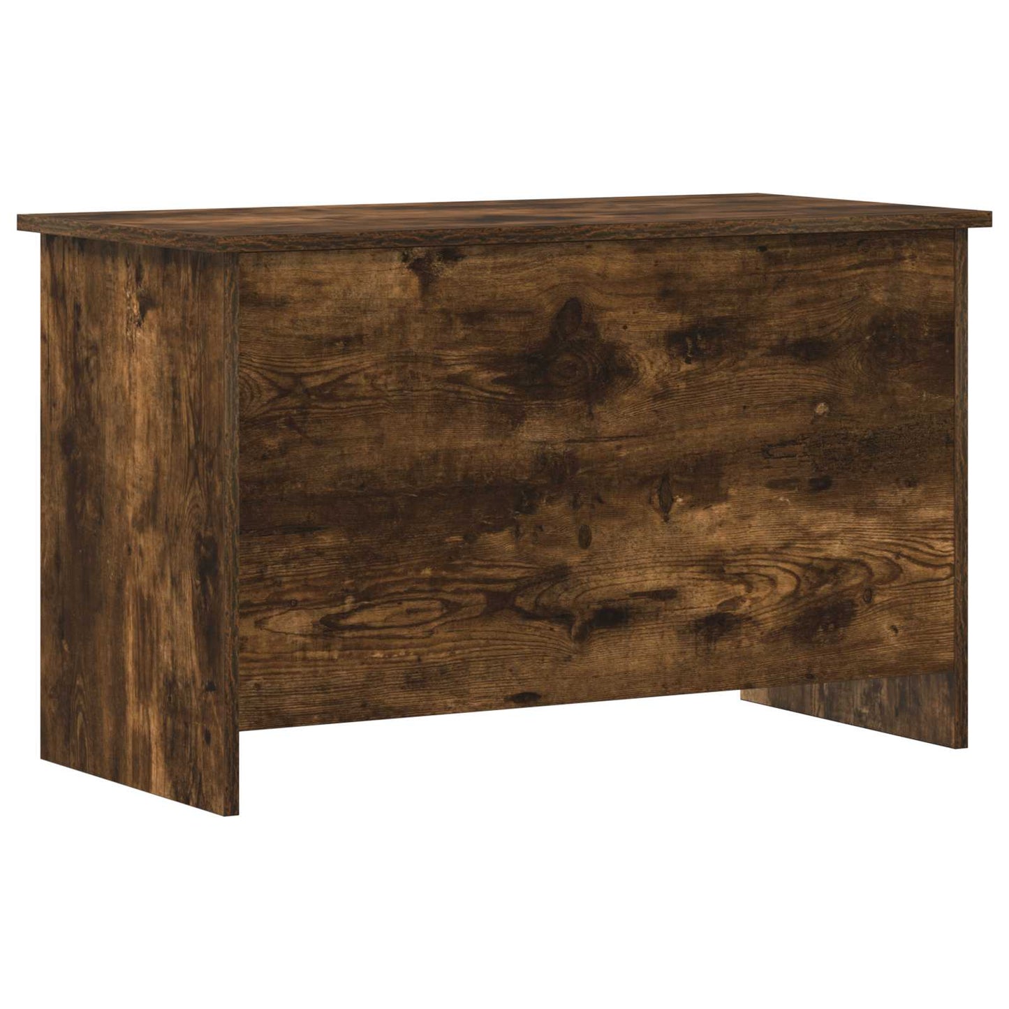Oppbevaringskiste Røkt Eik 80 x 40 x 50 cm Konstruert tre