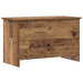 Oppbevaringskiste Gammelt tre 80 x 40 x 50 cm Konstruert tre