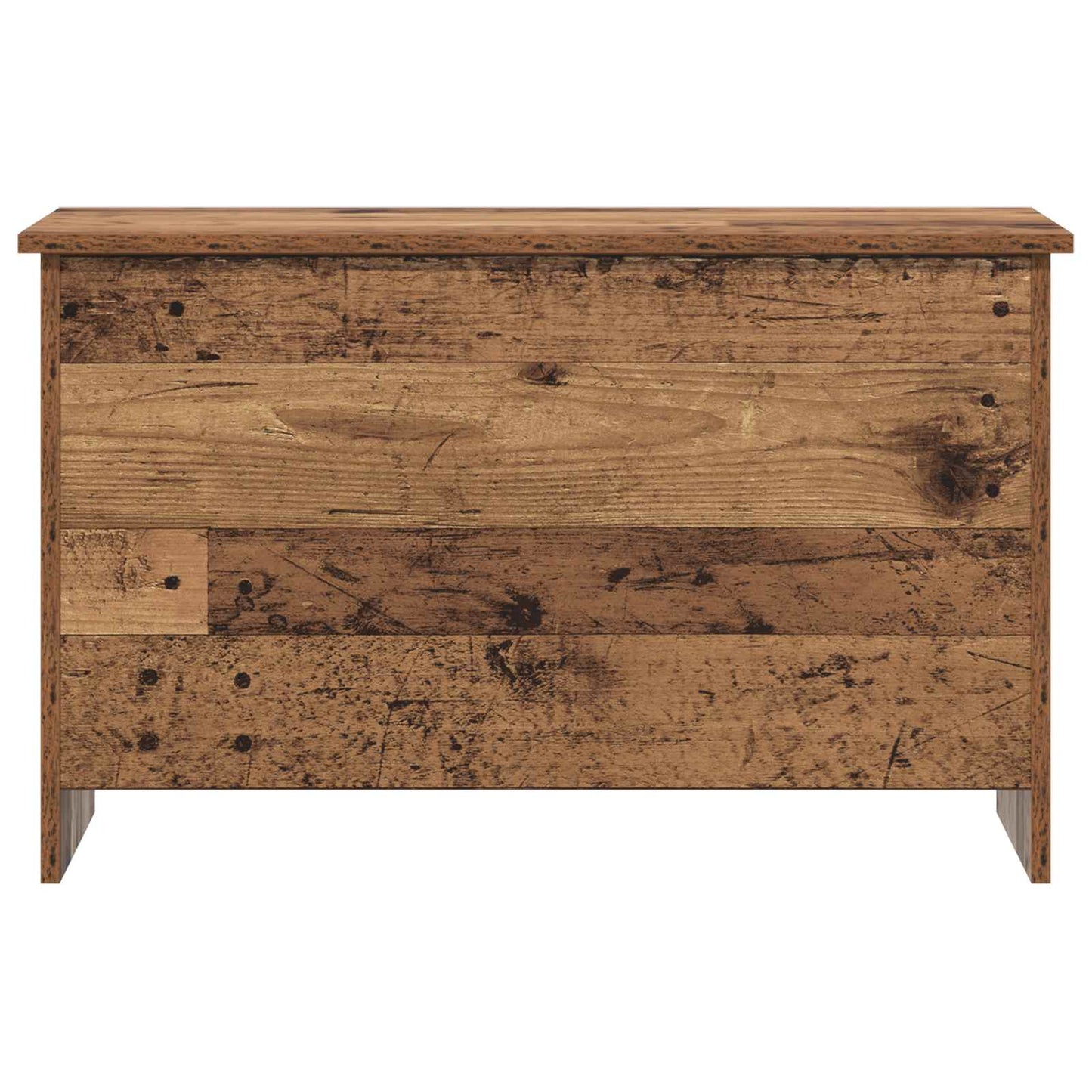 Oppbevaringskiste Gammelt tre 80 x 40 x 50 cm Konstruert tre