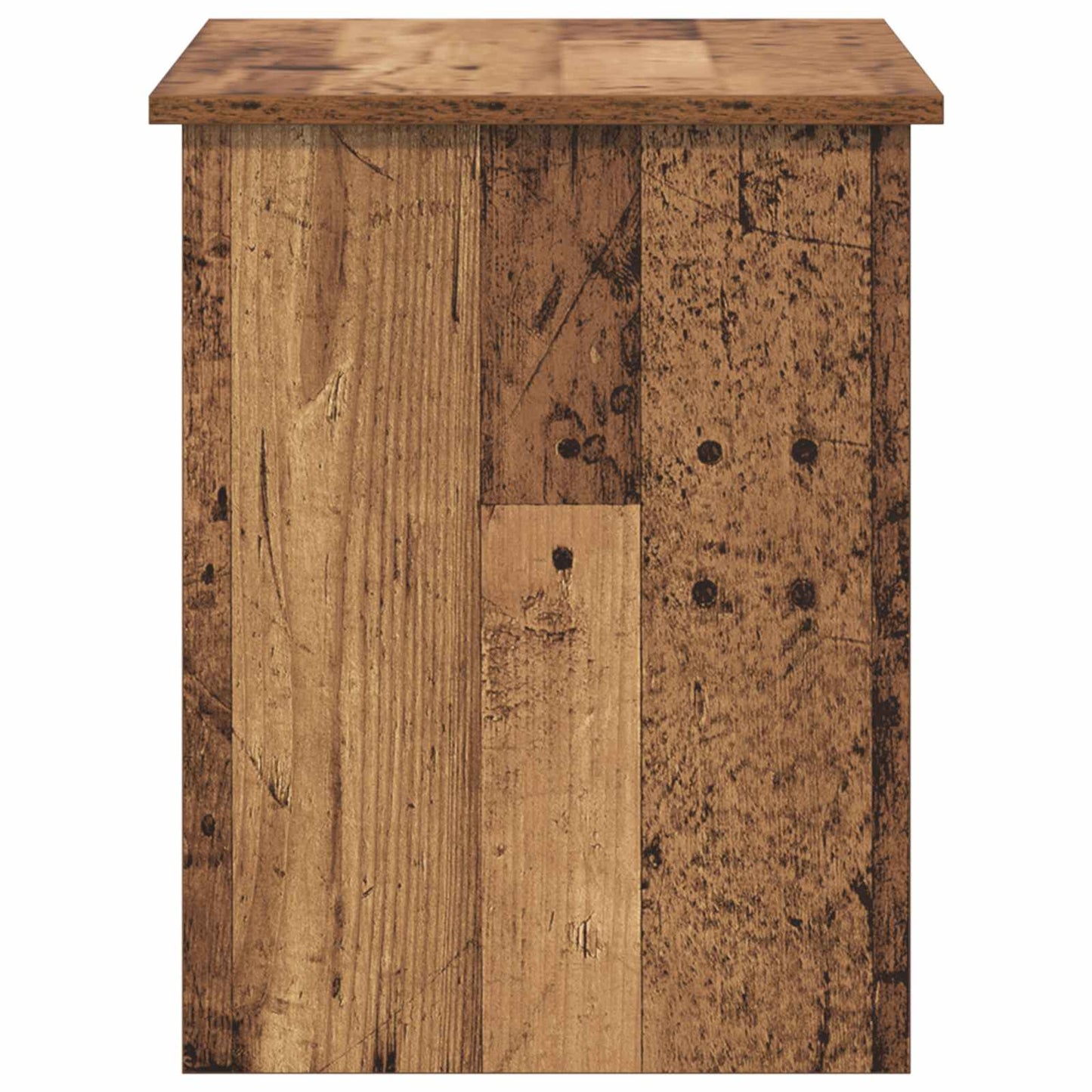 Oppbevaringskiste Gammelt tre 80 x 40 x 50 cm Konstruert tre