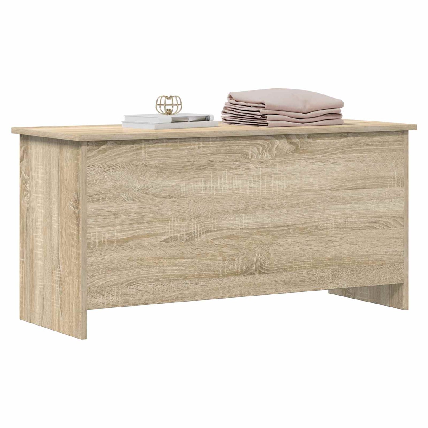 Oppbevaringskiste Sonoma eik 100 x 40 x 50 cm Konstruert tre