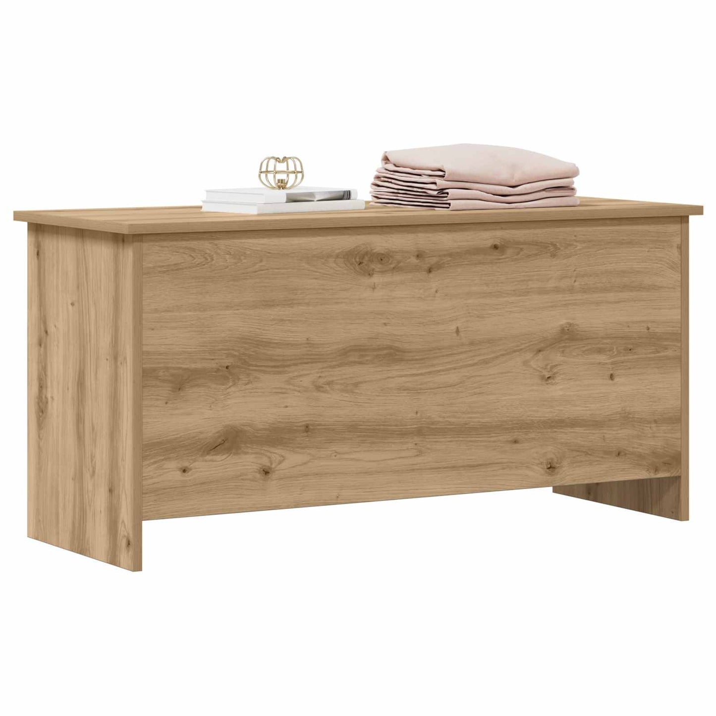 Oppbevaringskiste Artisan eik 100 x 40 x 50 cm Konstruert tre