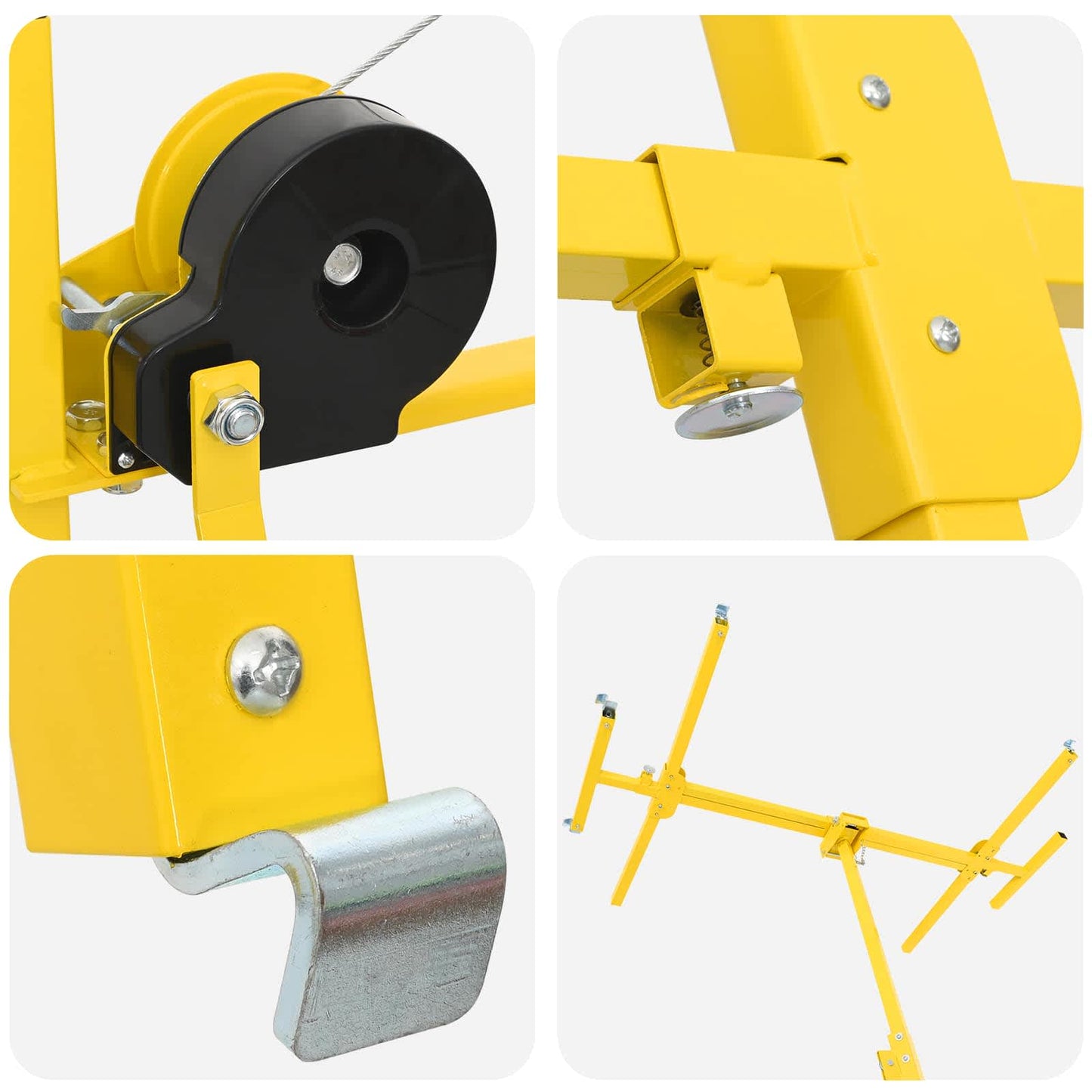 Gipsplater Lifter Gul 300 x 107 x 330 cm Stål