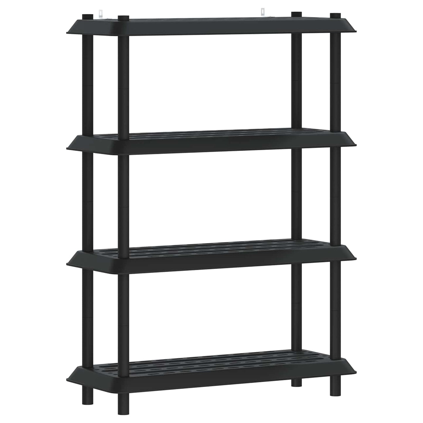 Hyllesystem 4 nivåer 100 x 40 x 136,5 cm PP Antrasitt