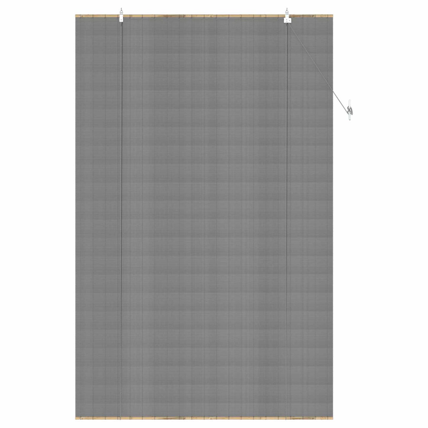 Rullegardin Grå 120 x 220 cm Bambus