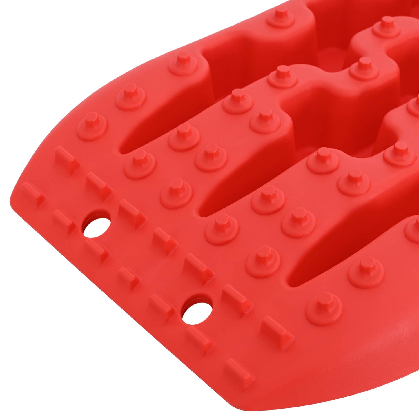 Traction Board 2 pcs Rød 106 x 30,5 x 7 cm Forsterket nylon