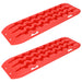 Traction Board 2 pcs Rød 106 x 30,5 x 7 cm Forsterket nylon