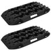 Traction Board 2 pcs Svart 57,5x30,5x5,5 cm Forsterket nylon