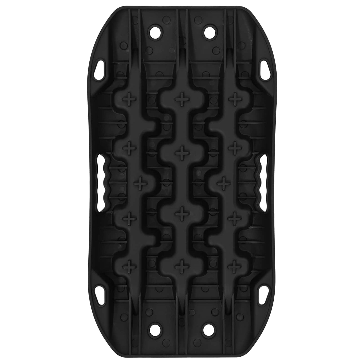 Traction Board 2 pcs Svart 57,5x30,5x5,5 cm Forsterket nylon