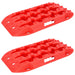 Traction Board 2 pcs Rød 57,5 x 30,5 x 5,5 cm Forsterket nylon