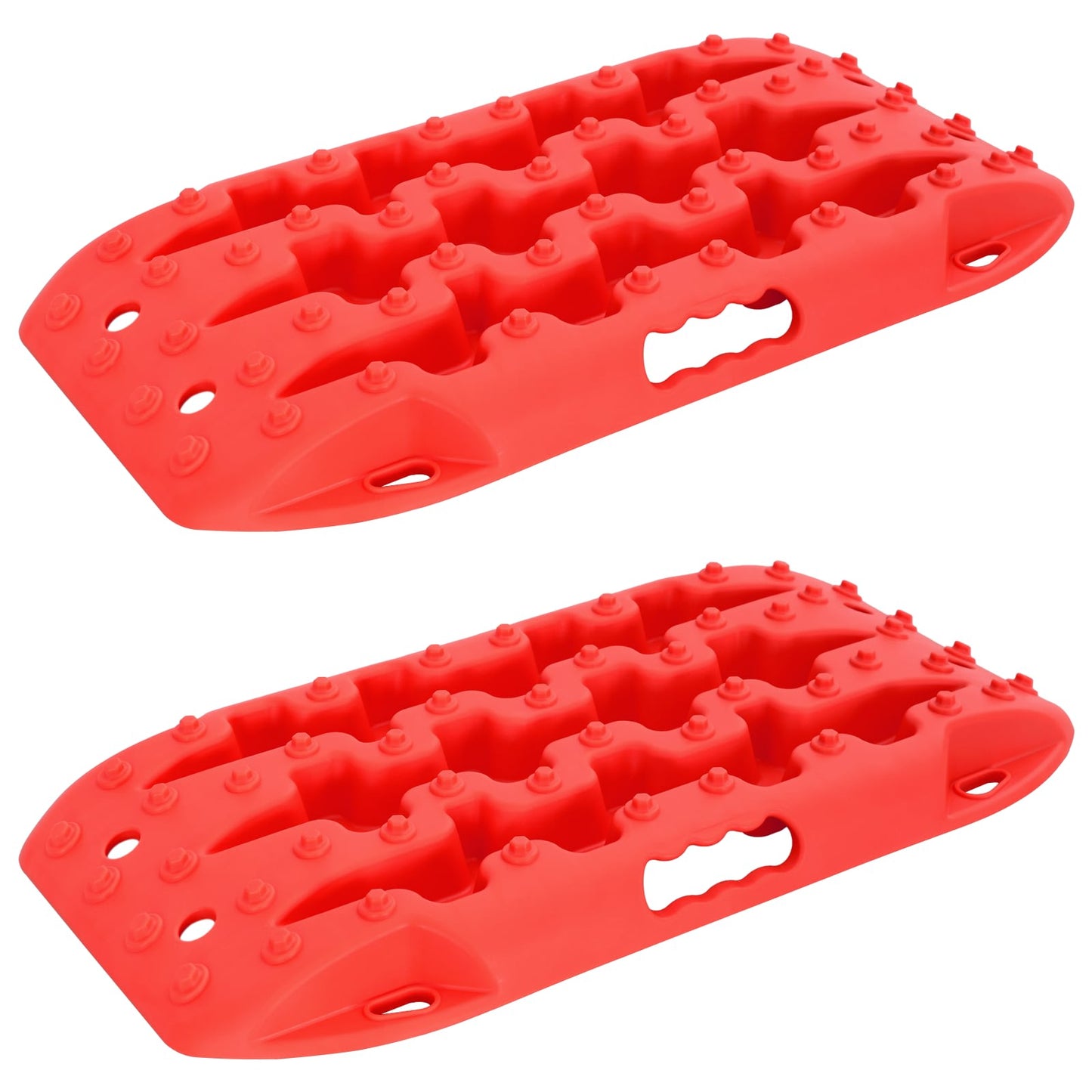Traction Board 2 pcs Rød 57,5 x 30,5 x 5,5 cm Forsterket nylon
