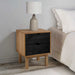 Nattbord OTTA Svart 45 x 39 x 57 cm Heltre furu