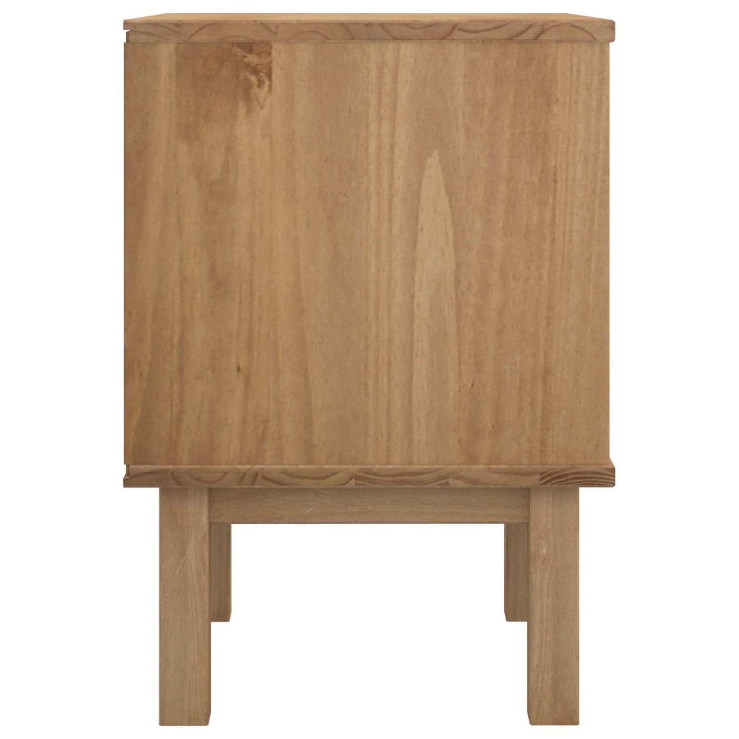 Nattbord OTTA Svart 45 x 39 x 57 cm Heltre furu