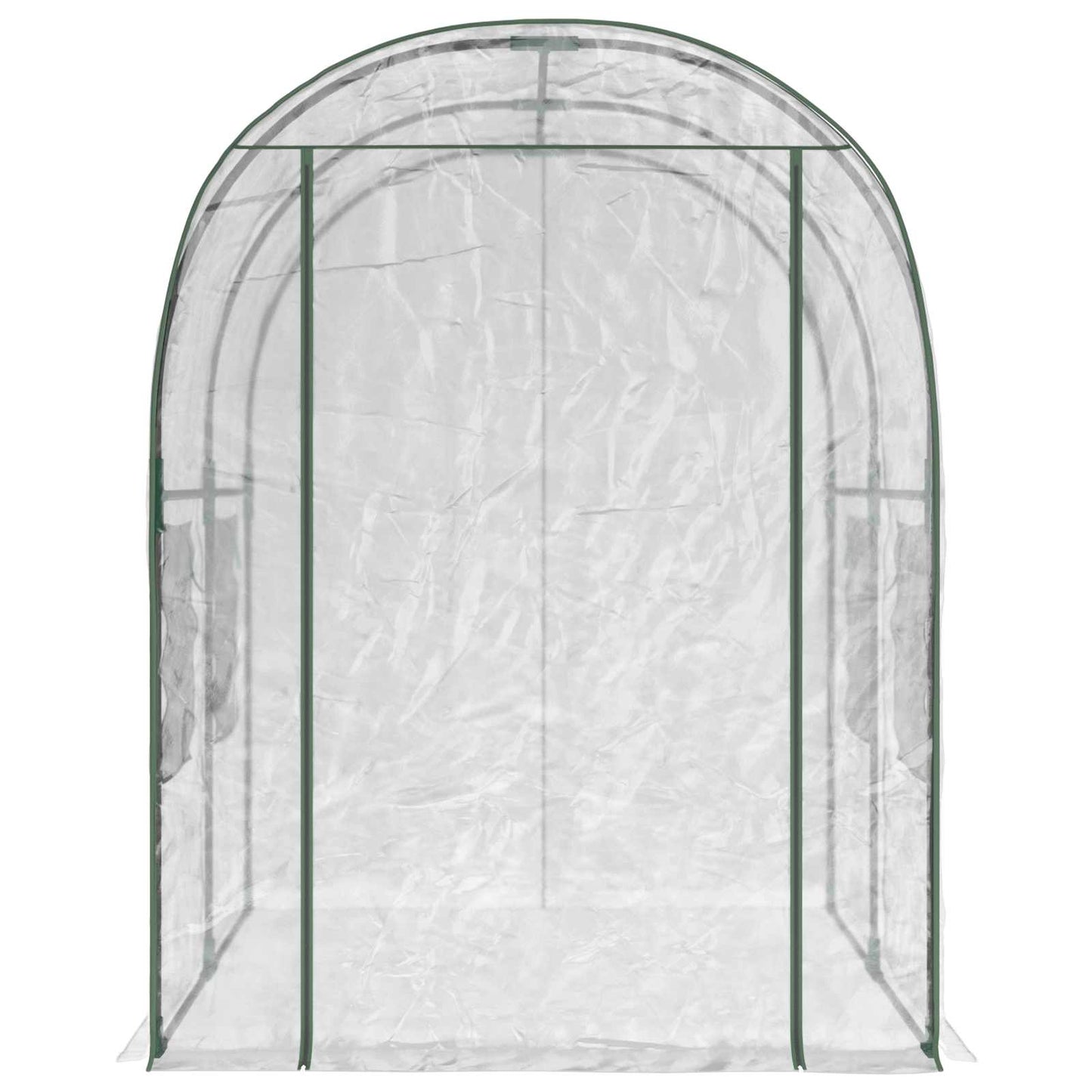Drivhus med ramme 160 x 200 x 192,5 cm PVC Gjennomsiktig