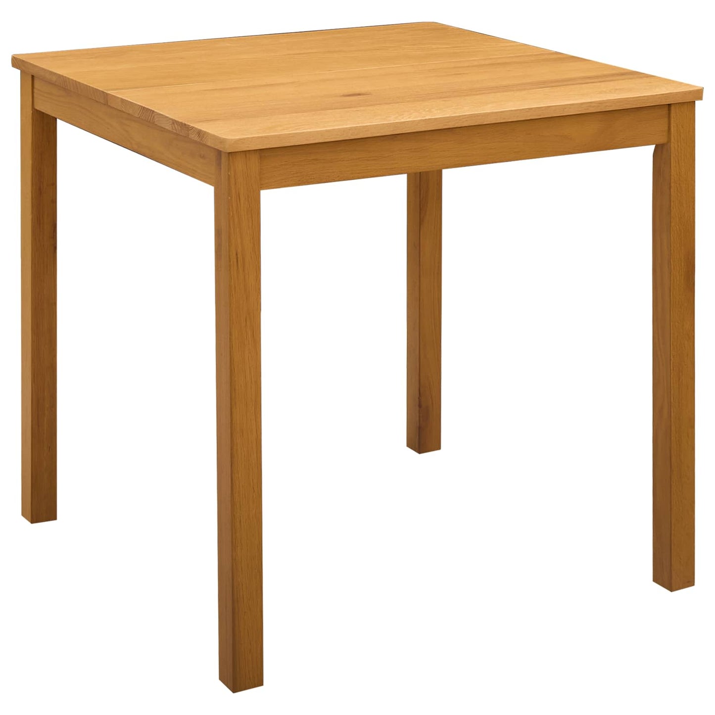 Spisestuesett 5 stk. Beige Massivt Eiketre
